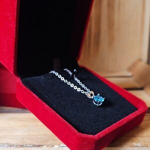 Effy Blue Gemstone Silver Necklace